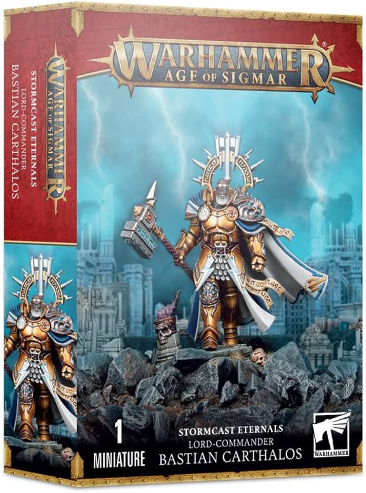 Warhammer Age of Sigmar: Stormcast Eternals - Lord Commander Bastian Carthalos