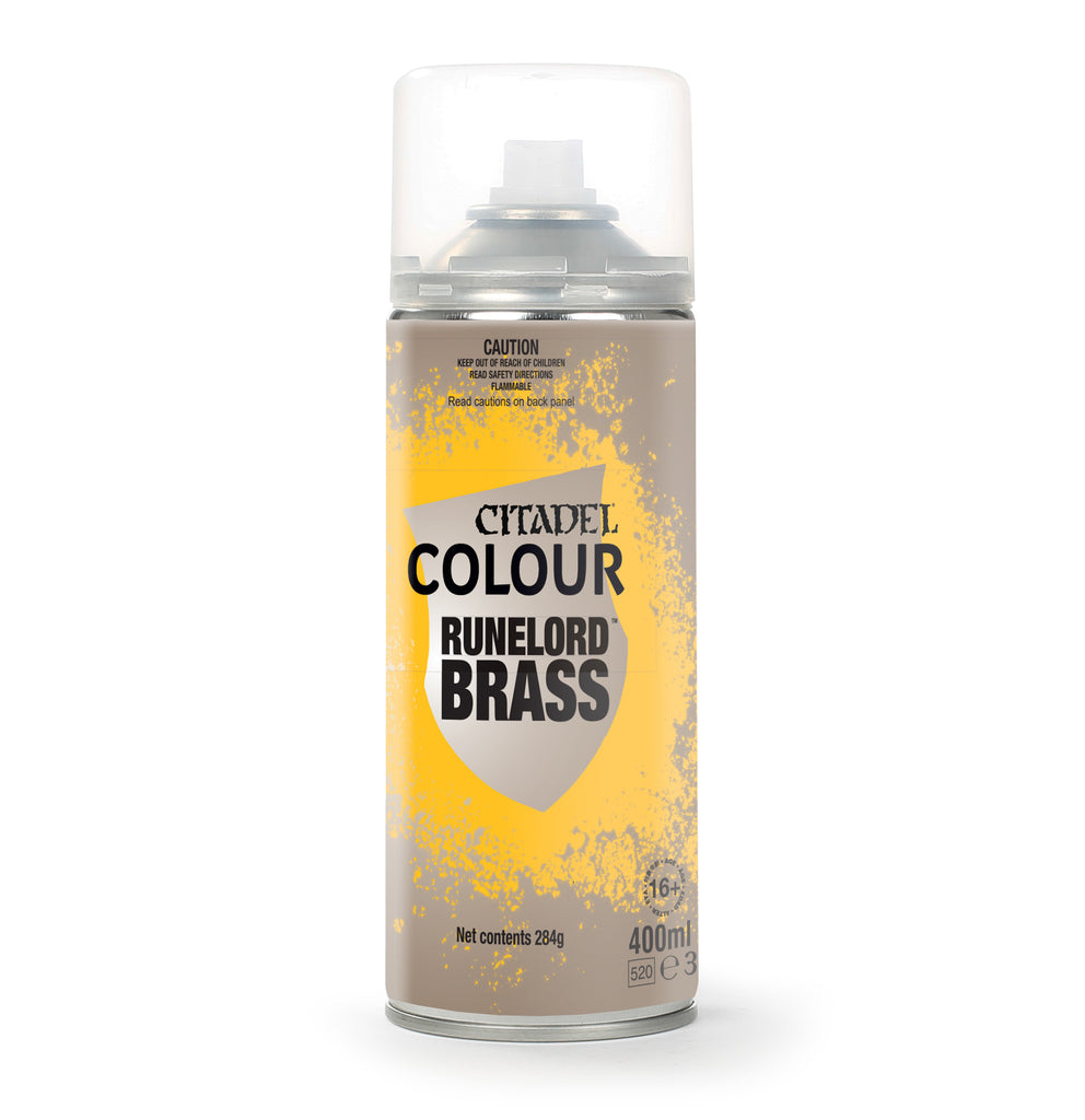 Citadel Colour Spray - Runelord Brass