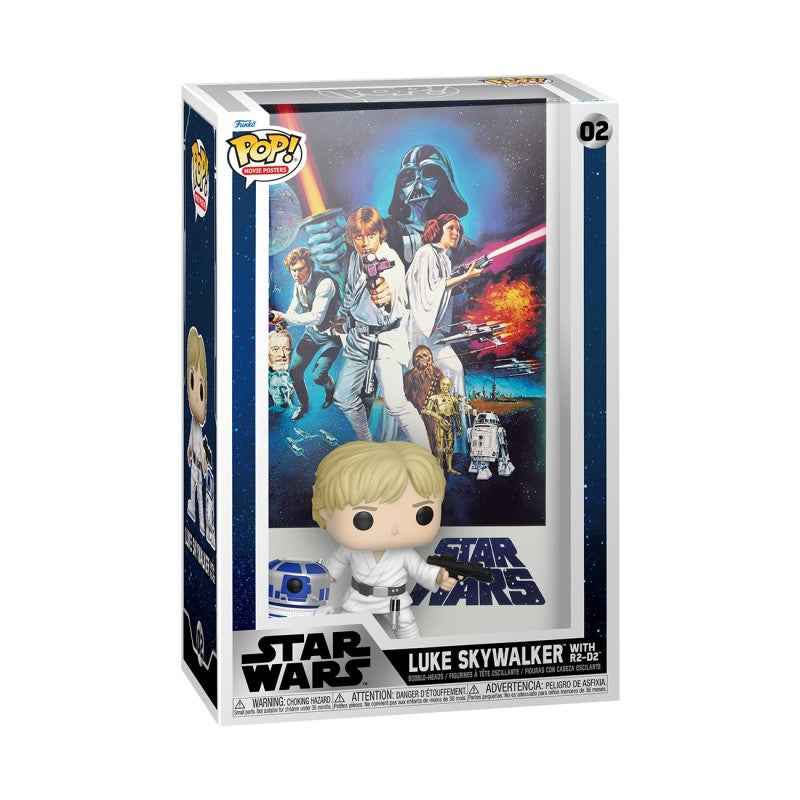 Star Wars POP! Comic Cover Luke Skywalker with R2-D2