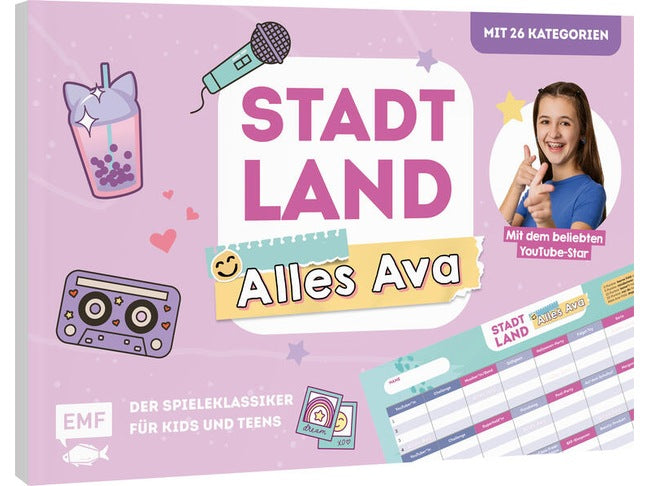 Stadt, Land, Alles Ava - Der Spieleklassiker für Kids & Teens