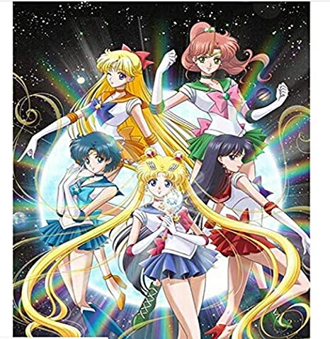 Sailor Moon Groupe 60x80