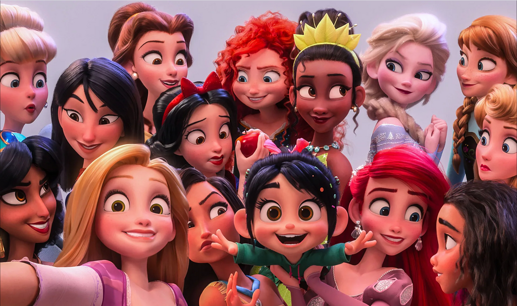 Disney Princess Selfi 100x61