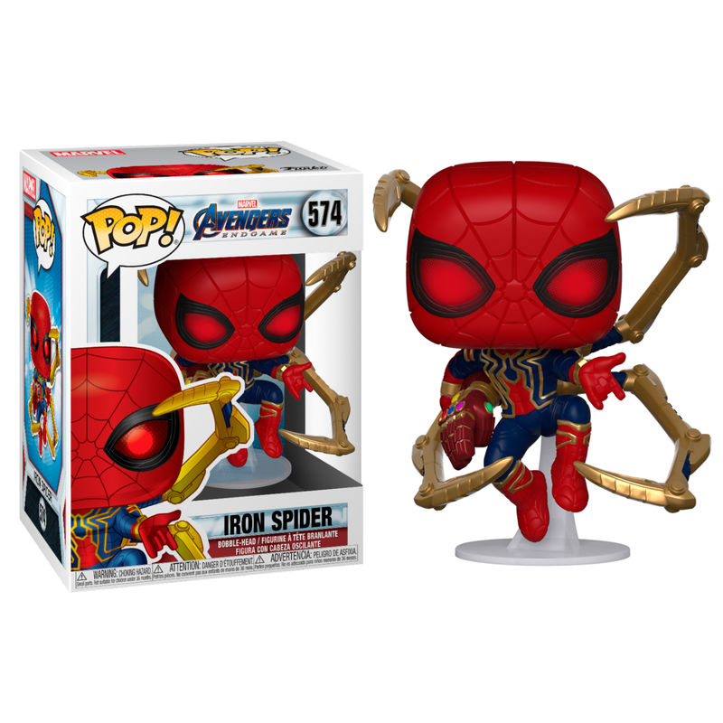 Avengers Endgame POP! Iron Spider with Nano Gauntlet