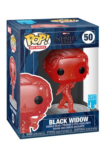 Infinity Saga POP! Artist Series Black Widow (Red)