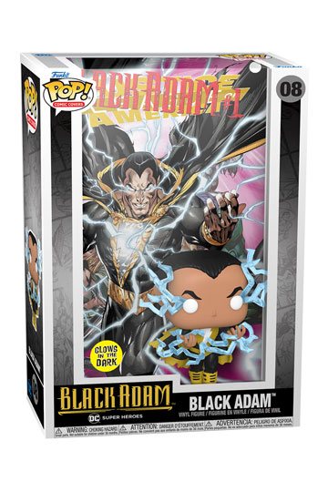 DC POP! Comic Cover Black Adam (Glow-in-the-Dark)