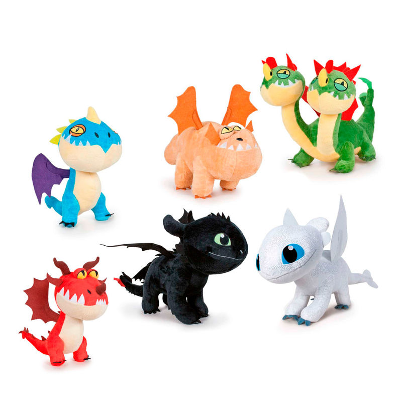 Plush How To Train Your Dragon 3 (assorted)