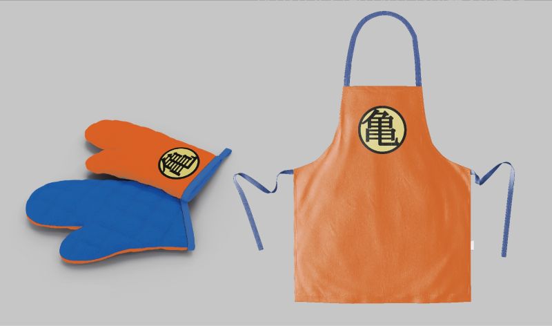Dragon Ball Arpon with Oven Gloves