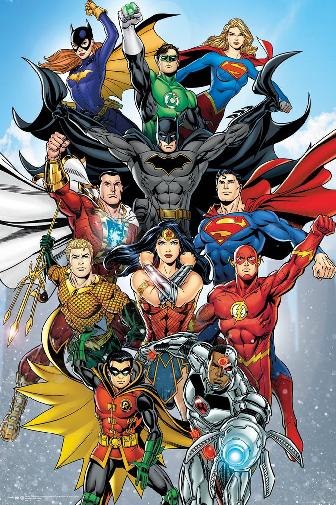 DC Comics Maxi Poster Heroes