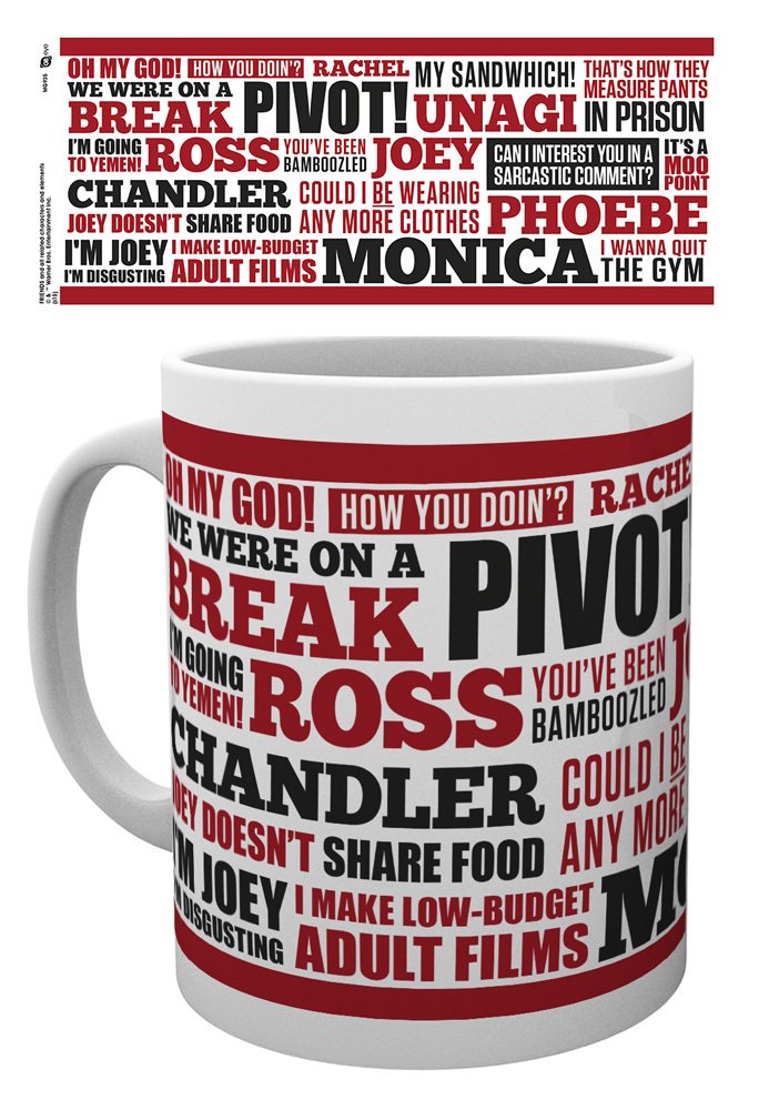 FRIENDS Mugs Quotes