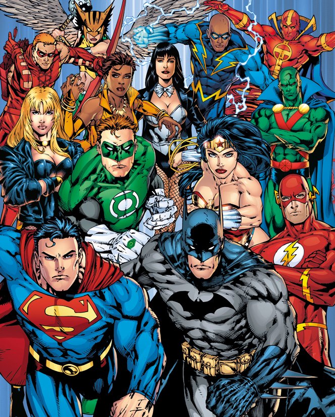 DC Comics Mini Poster Justice League Collage