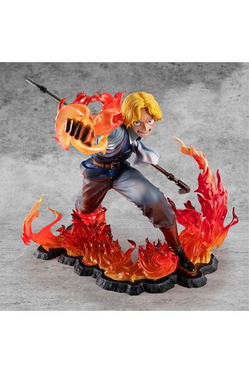 One Piece Excellent Model P.O.P Figur Sabo Fire Fist Inheritance Limited Edition