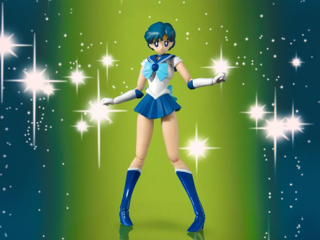 Sailor Moon Actionfigur Super Sailor Mercury